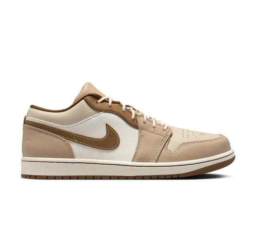 Air Jordan 1 Hemp Light British Tan Sneakers by Air Jordan