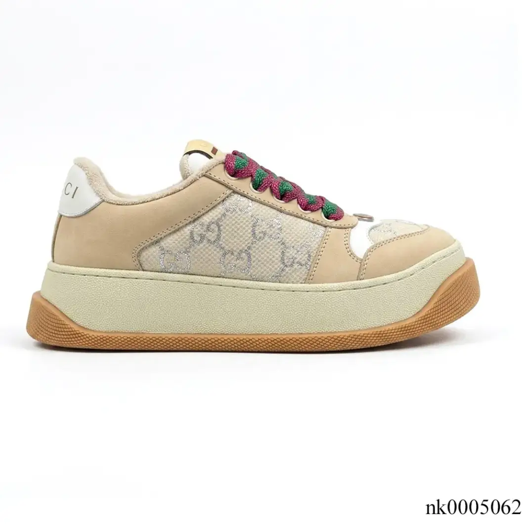 GG Screener GG Leather-Trimmed Canvas Shoes Sneakers by Air Jordan