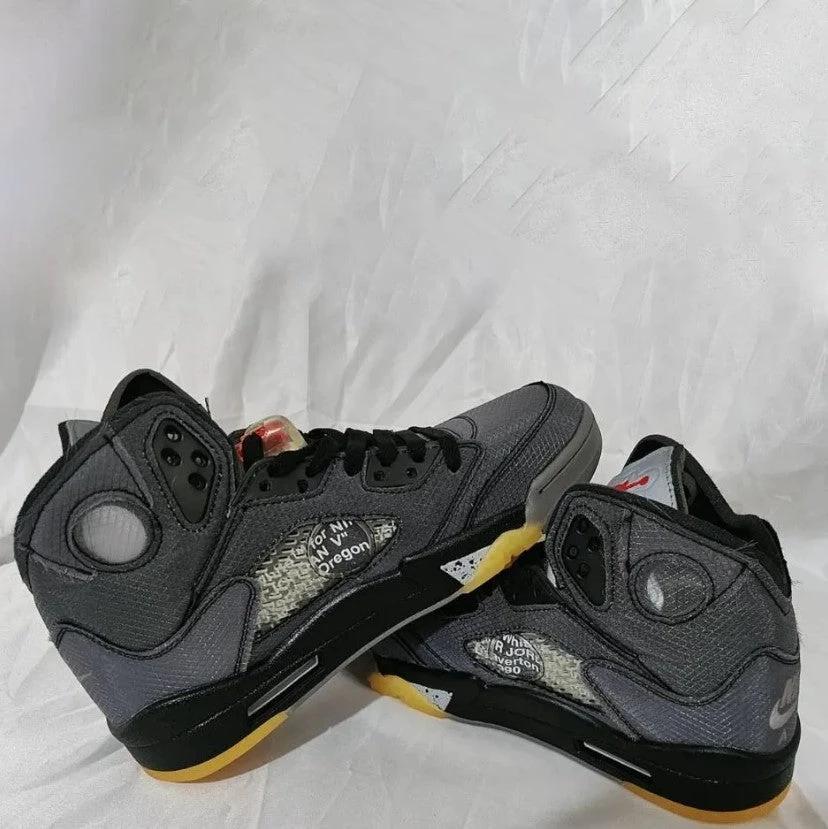 Air Jordan 5 Retro OW Black Shoes Sneakers by Air Jordan
