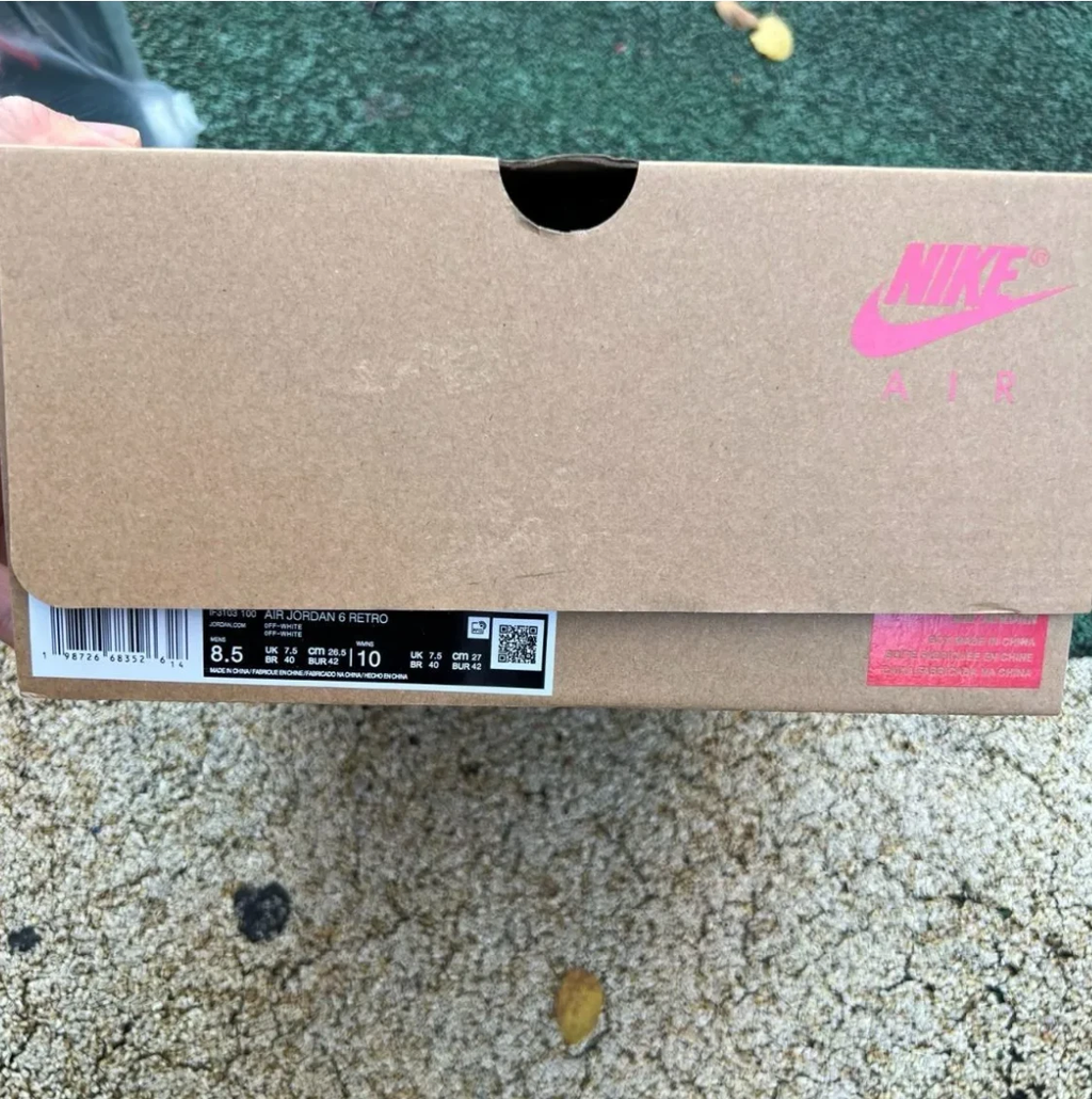 A Ma Maniere x Air Jordan 6 SP Sail Shoes Sneaker by Air Jordan
