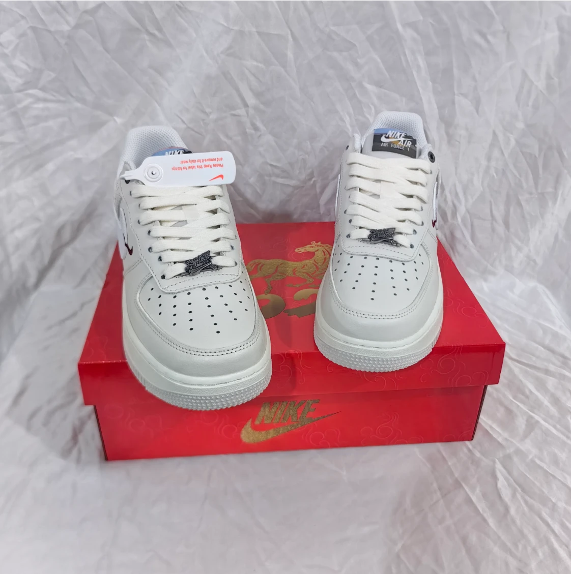 Air Force 1 Low Year of the Snake Shoes Sneaker by Air Jordan