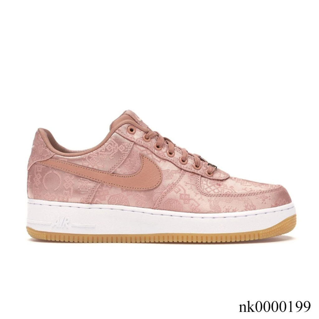 Air Jordan 1 Low Clot Rose Gold Silk Shoes Sneakers by Air Jordan