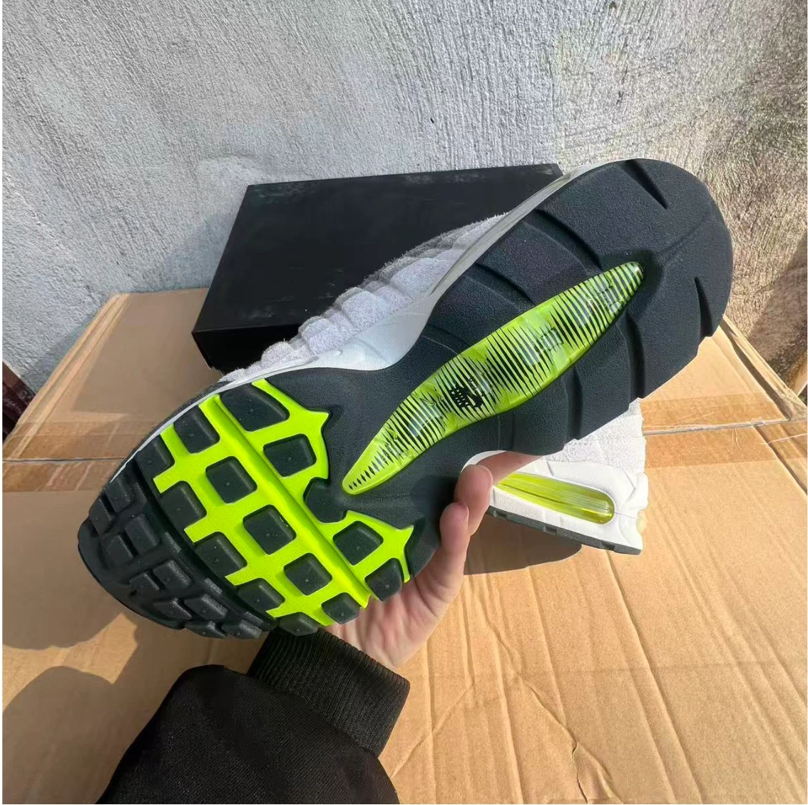 Sergio Lozano x Air Jordan 95 OG ‘Reverse Neon’ Shoes Sneakers by Air Jordan