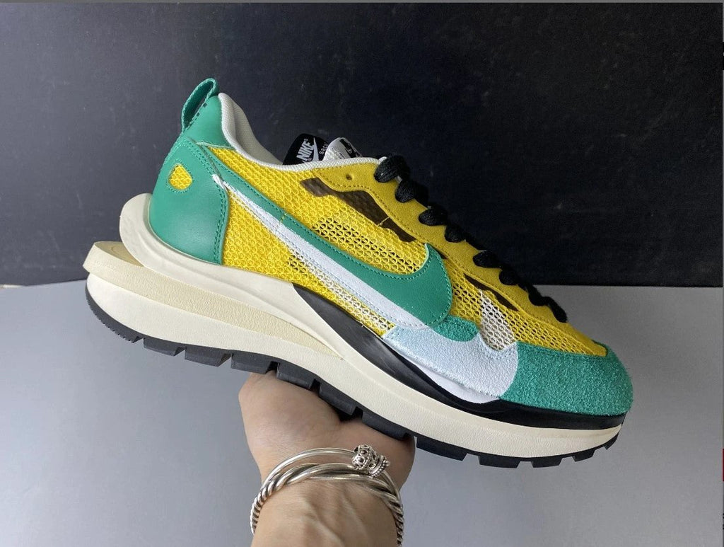 Sacai x Pegasua Vaporfly Yellow Green Shoes Sneakers by Air Jordan