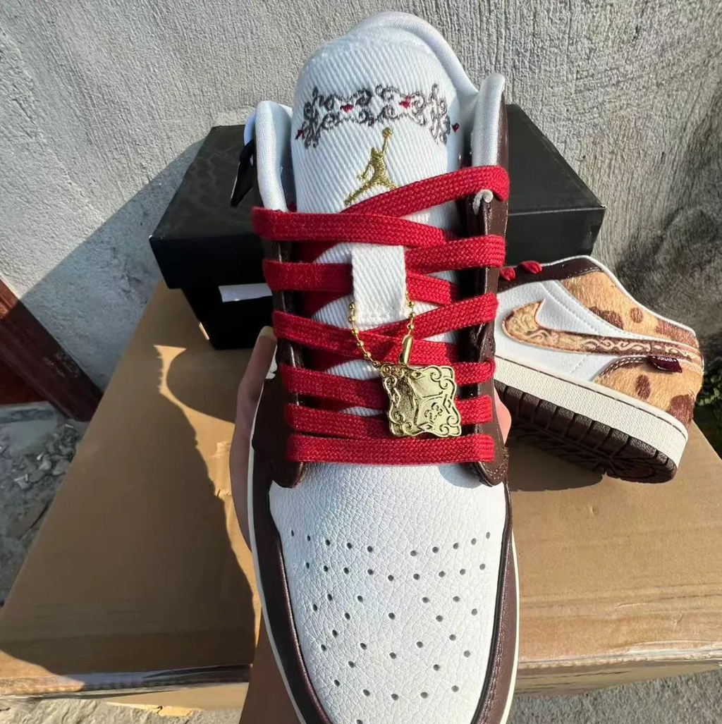 Air Jordan 1 Low SE Year of the Horse Shoes Sneakers by Air Jordan