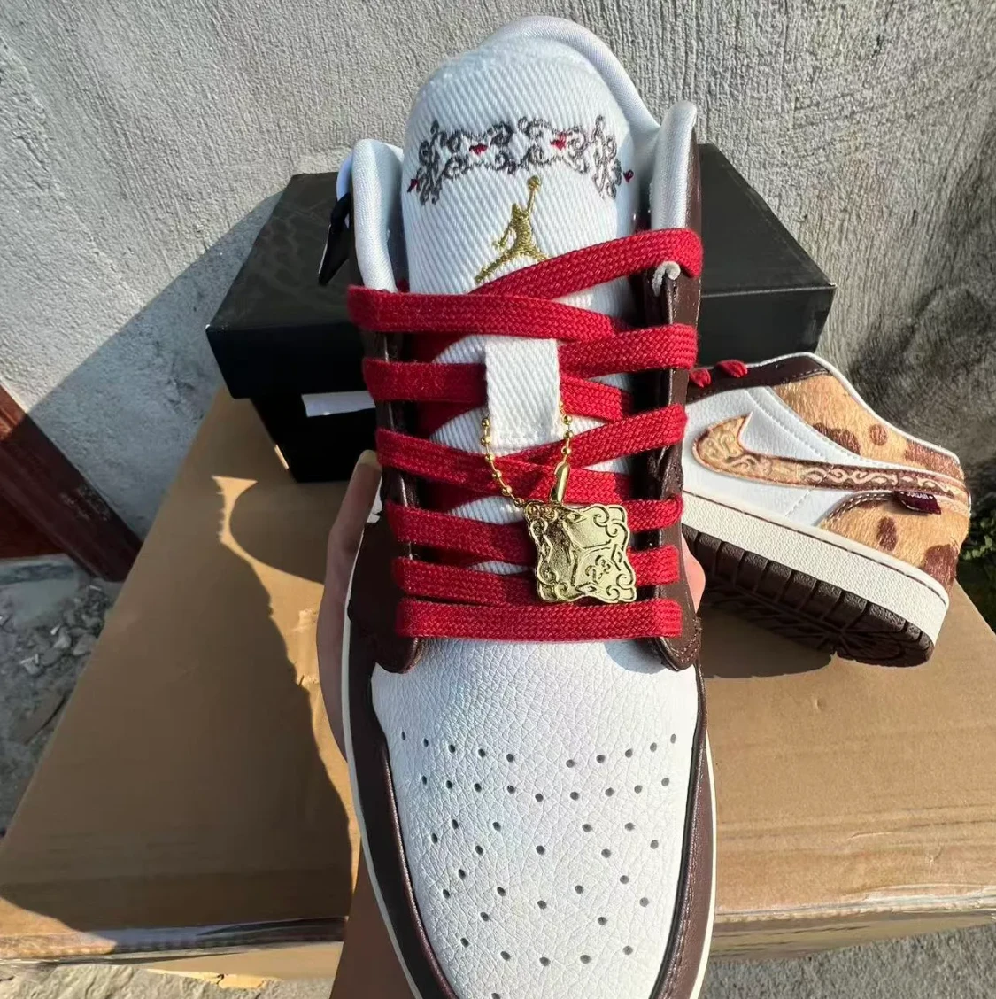 Air Jordan 1 Low SE Year of the Horse Shoes Sneakers by Air Jordan