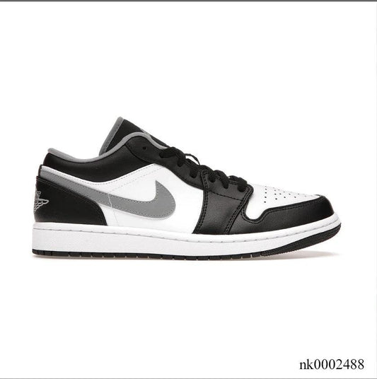 Air Jordan 1 Low Black White Grey Shoes Sneakers by Air Jordan