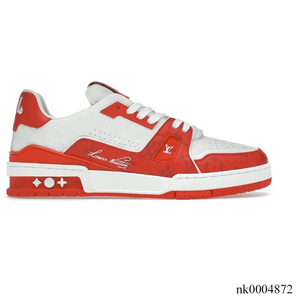 LV Trainer 54 ‘Orange Monogram’ Shoes Sneakers by Air Jordan