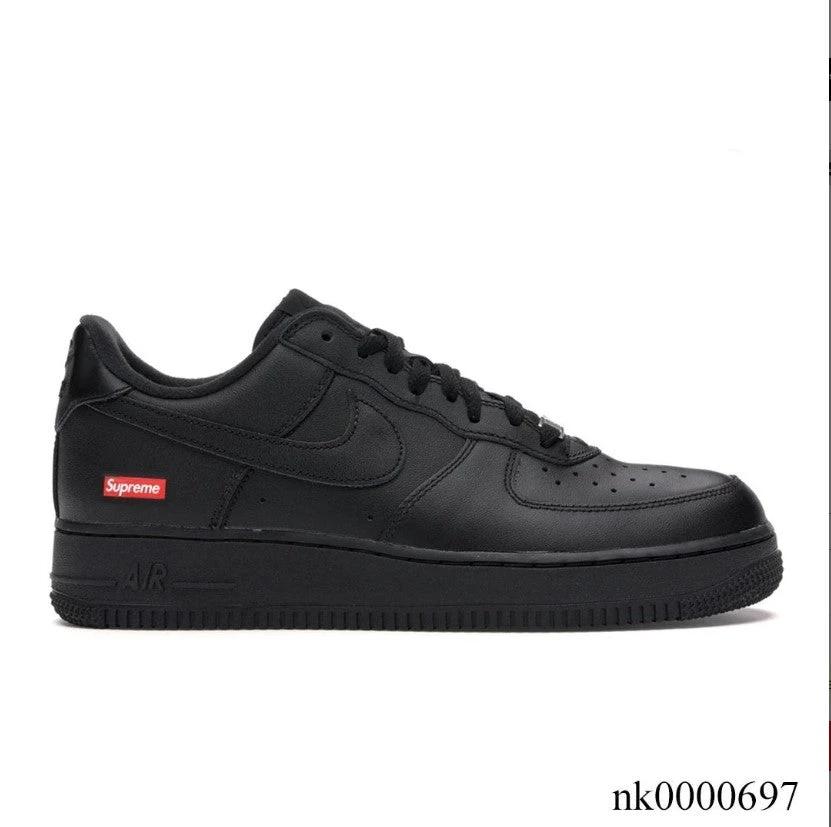 Air Force 1 Low Supreme Black Shoes Sneakers by Air Jordan