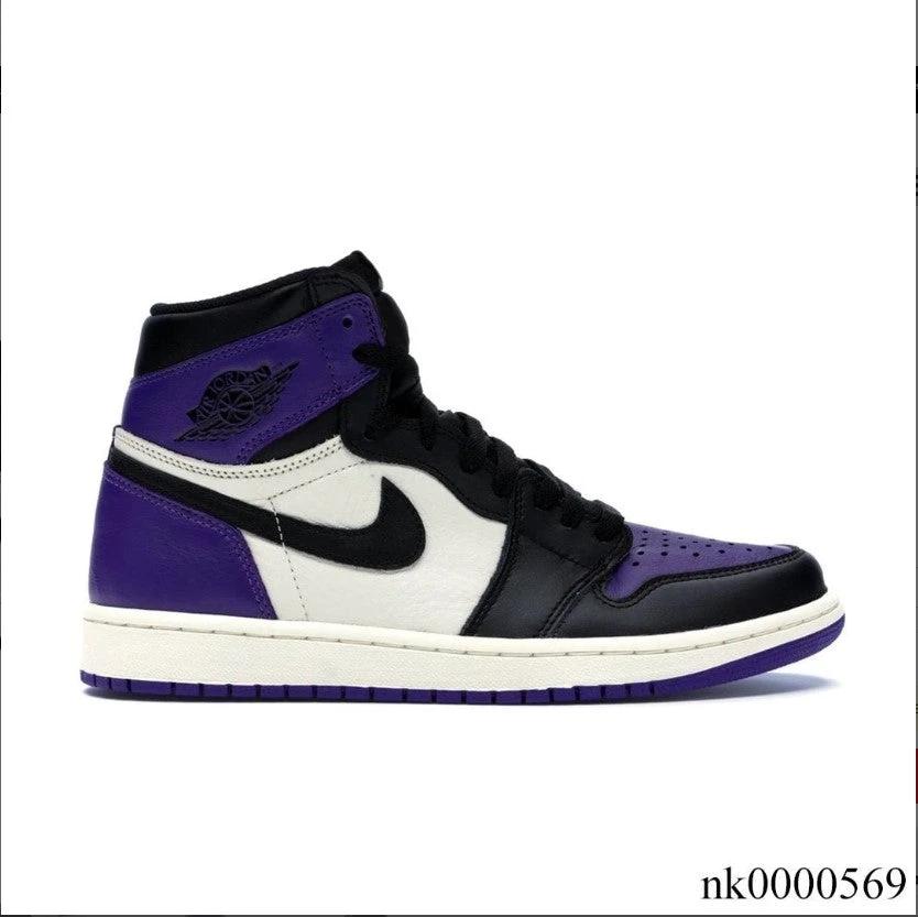 Air Jordan 1 Retro High Court Purple Shoes Sneakers by Air Jordan