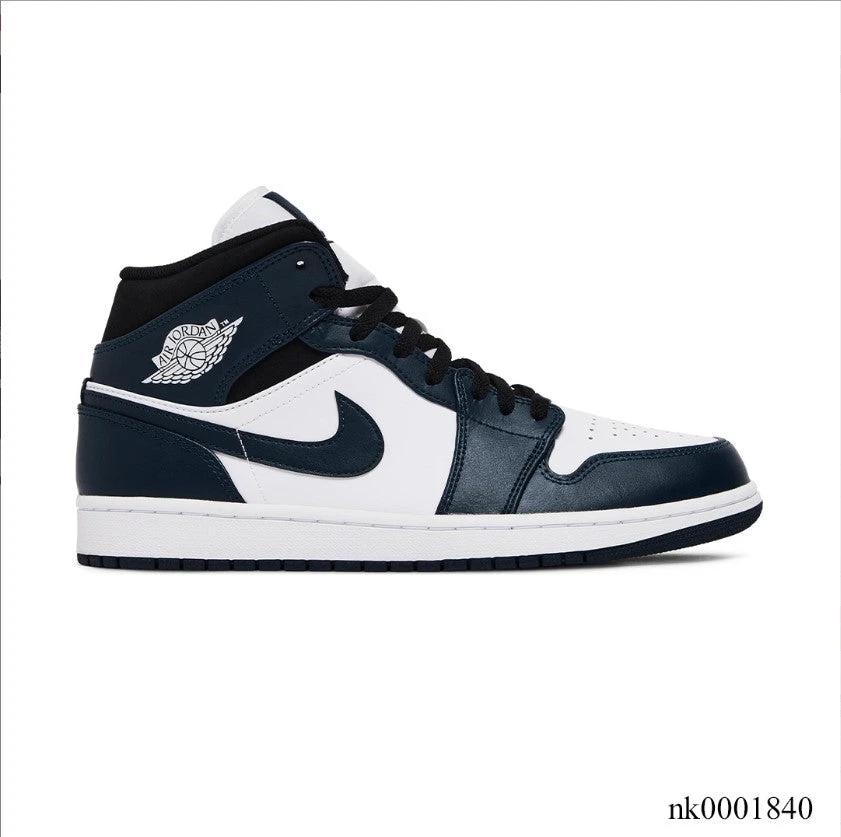 Air Jordan 1 Mid Armory Navy Shoes Sneakers by Air Jordan