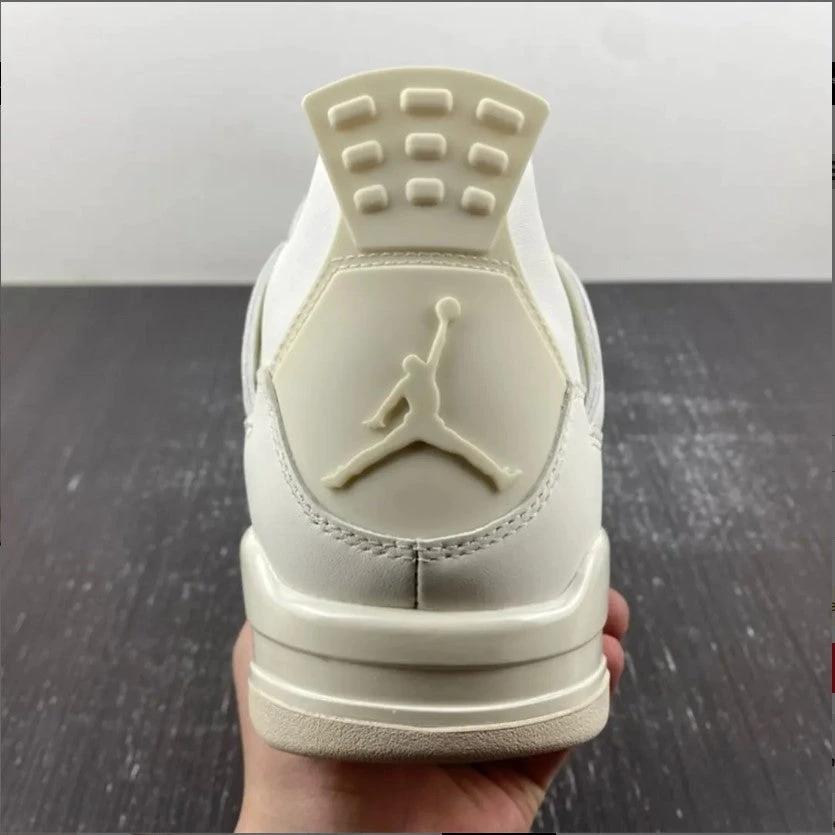 Air Jordan 4 Sail Metallic Gold Shoes Sneakers by Air Jordan