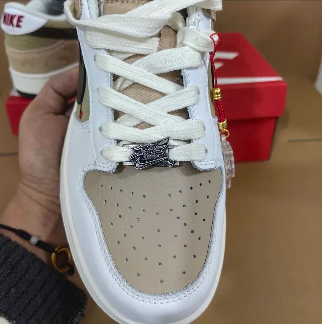Dunk Low Year Of The Horse Shoes Sneakers by Air Jordan