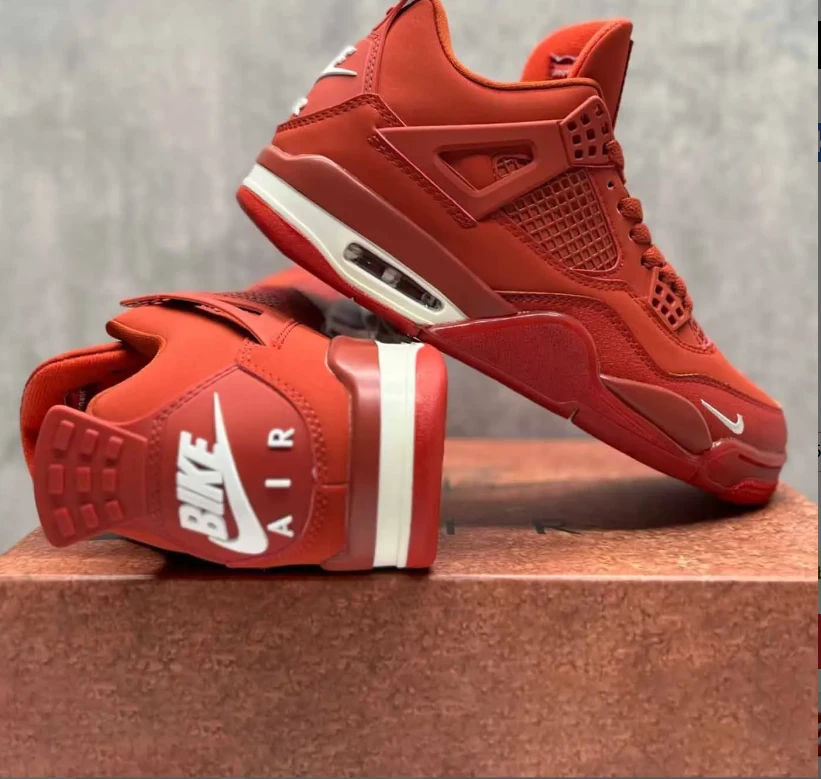 Nigel Sylvester x Air Jordan 4 Brick by Brick Shoes Sneakers by Air Jordan
