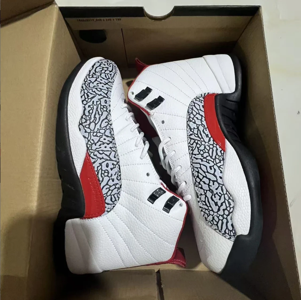 Air Jordan 12 Elephant Print Shoes Sneakers by Air Jordan