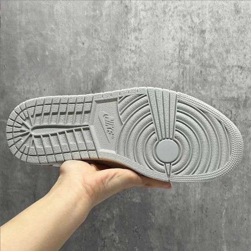 OFF-WHITE x Air Jordan 1 High White Shoes Sneakers by Air Jordan
