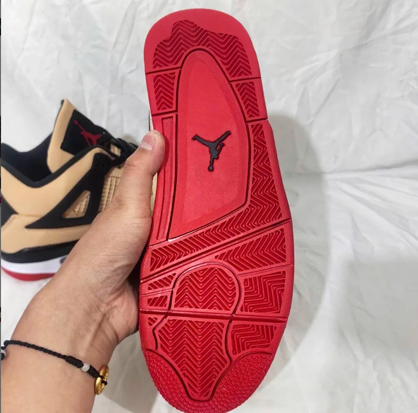 Air Jordan 4 Pizza Shoes Sneakers by Air Jordan