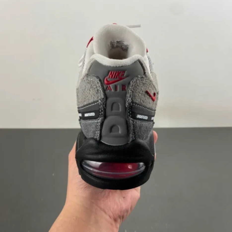 Air Max 95 SP x Undefeated Geo Tokyo Bright Crimson Shoes Sneakers by Air Jordan