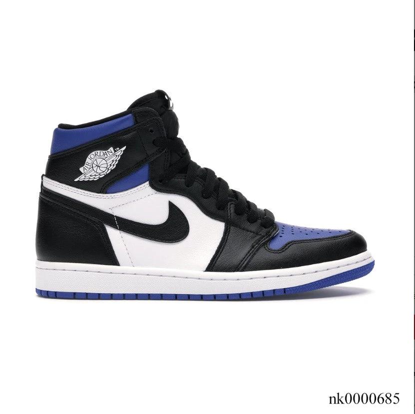 Air Jordan 1 Retro High Black Game Royal Shoes Sneakers by Air Jordan