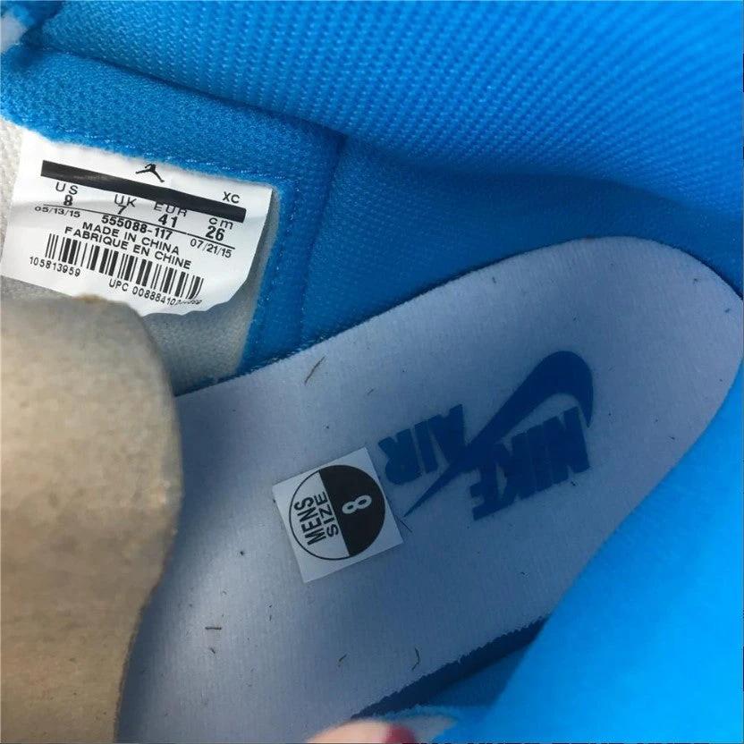 Air Jordan 1 Retro UNC Shoes Sneakers by Air Jordan