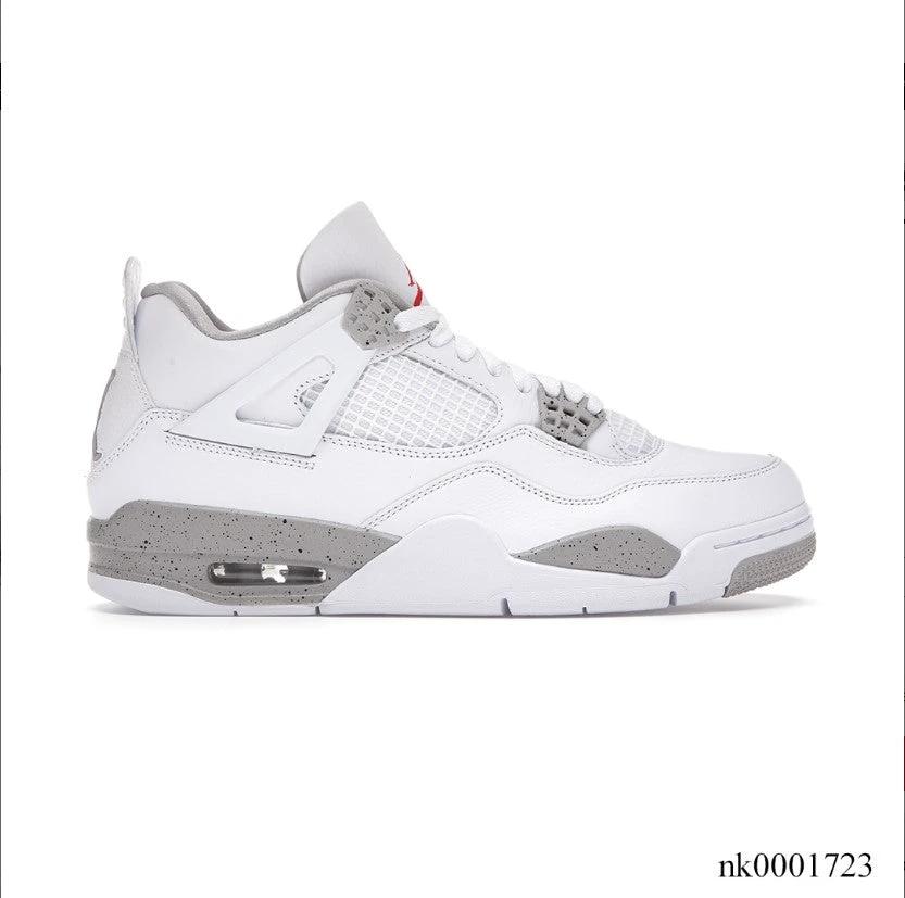 Air Jordan 4 Retro White Oreo (2021) Shoes Sneakers (Big Size Available) by Air Jordan