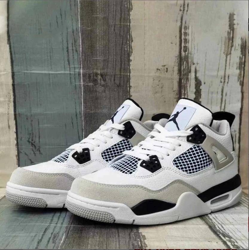Air Jordan 4 Military Black Shoes Sneakers by Air Jordan