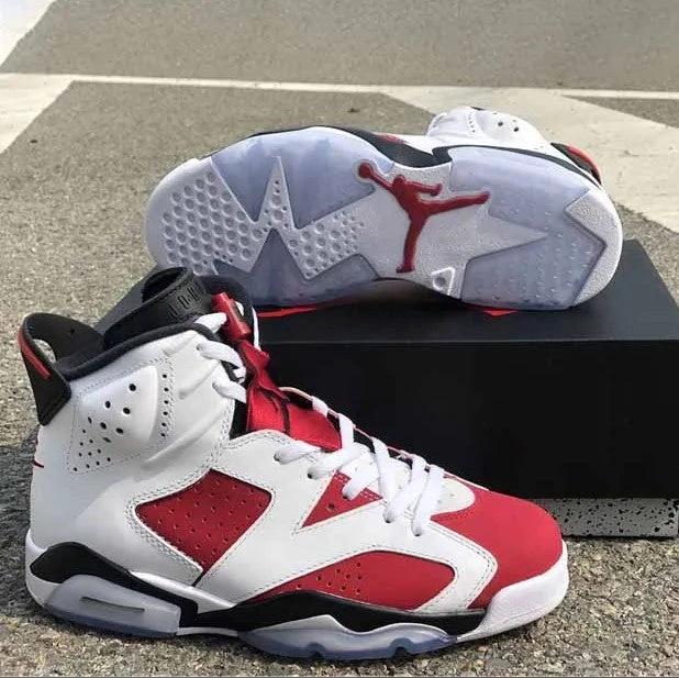 Air Jordan 6 Carmine Shoes Sneakers by Air Jordan