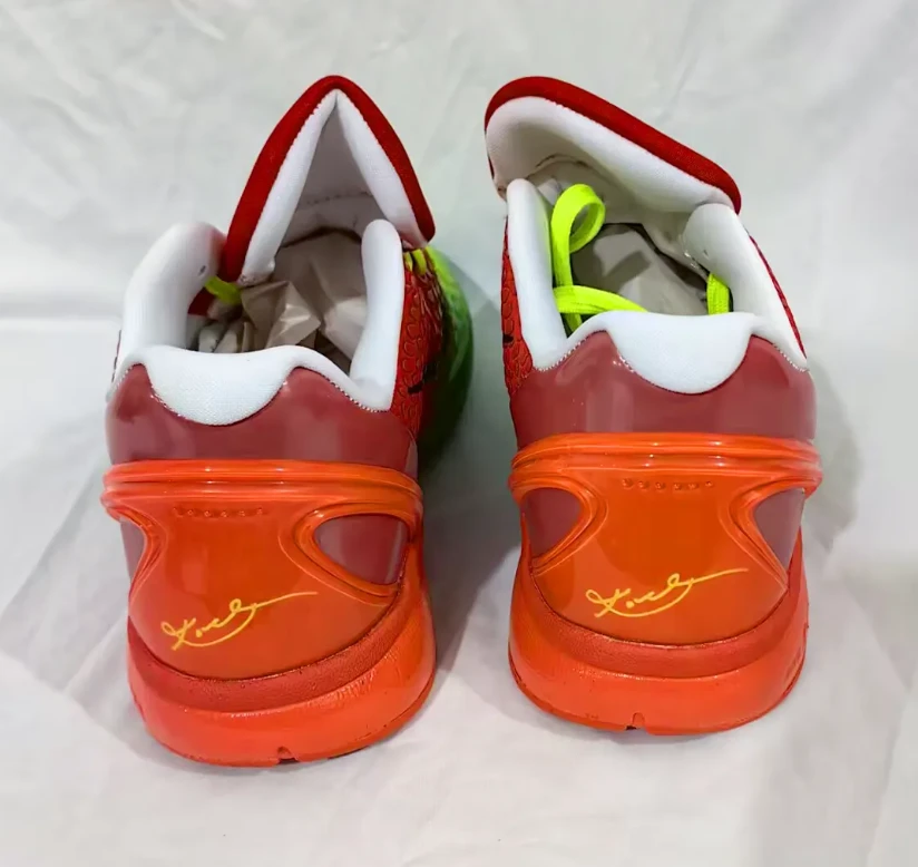 Kobe 6 Protro Grinch Custom Shoes Sneakers by Air Jordan