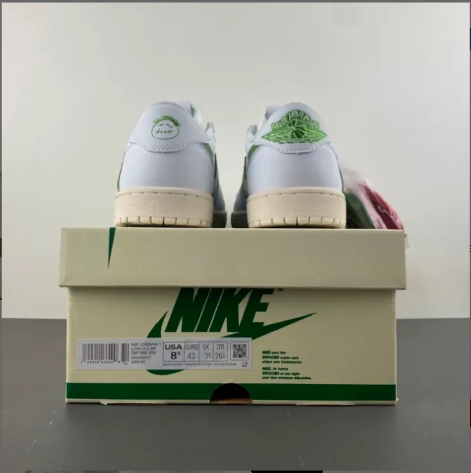 Travis Scott x Air Jordan 1 Low OG Matcha Shoes Sneakers by Air Jordan