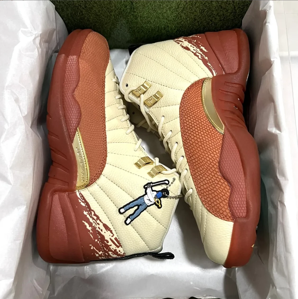 Eastside Golf x Air Jordan 12 Out Of The Clay Shoes Sneakers by Air Jordan