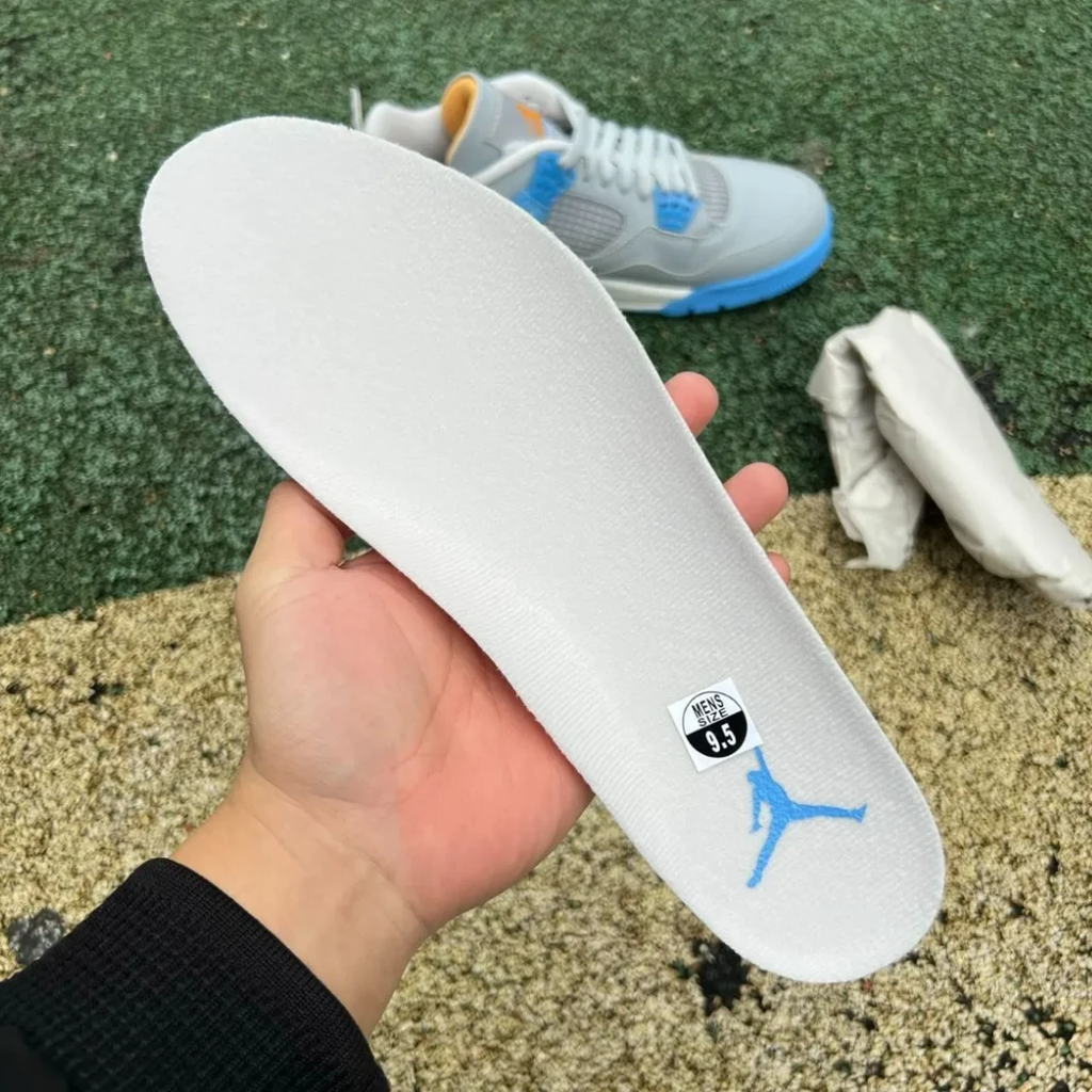 Air Jordan 4 LS Mist Blue Shoes Sneakers by Air Jordan