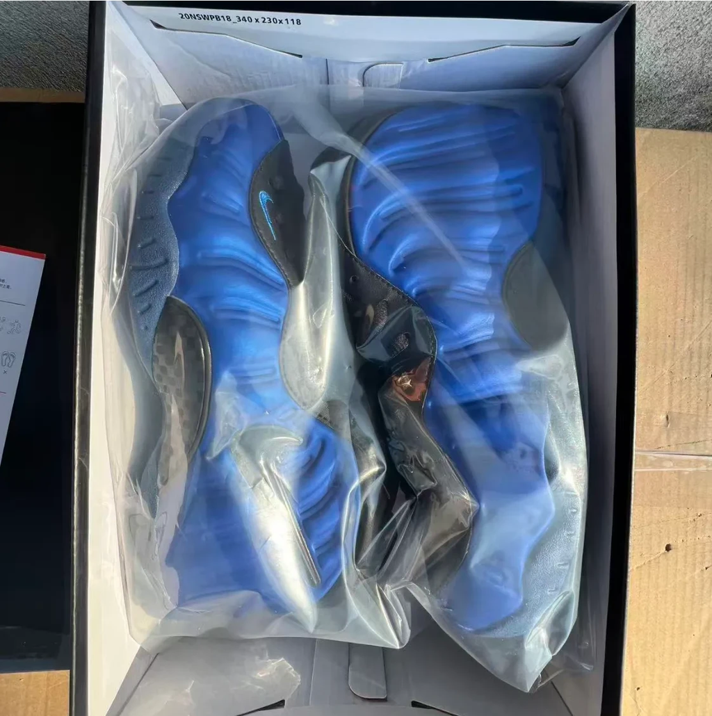 Air Foamposite Pro Hyper Cobalt Shoes Sneakers by Air Jordan
