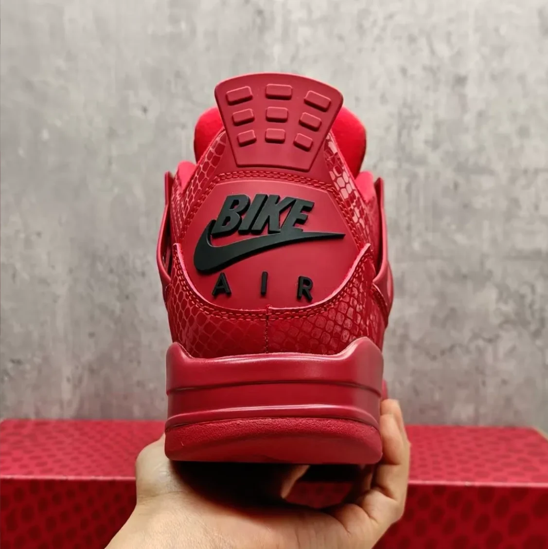 Nigel Sylvester x Air Jordan 4 Red Mamba Shoes Sneakers by Air Jordan