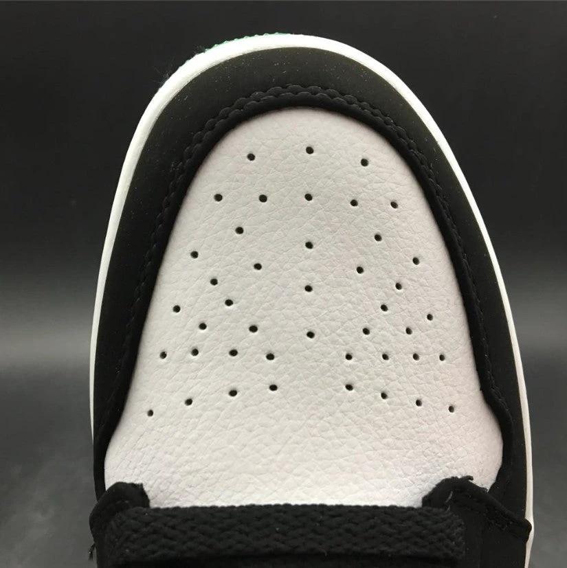 Air Jordan 1 Low White Black Mystic Green Shoes Sneakers by Air Jordan