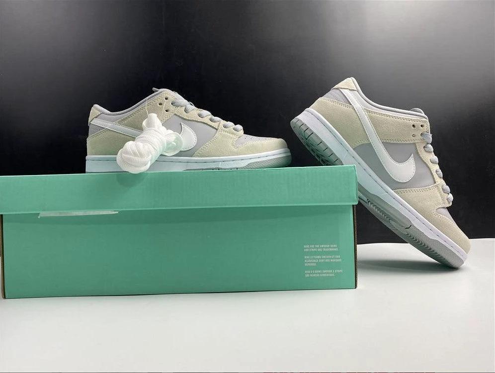 Dunk Low Summit White Wolf Grey Shoes Sneakers by Air Jordan