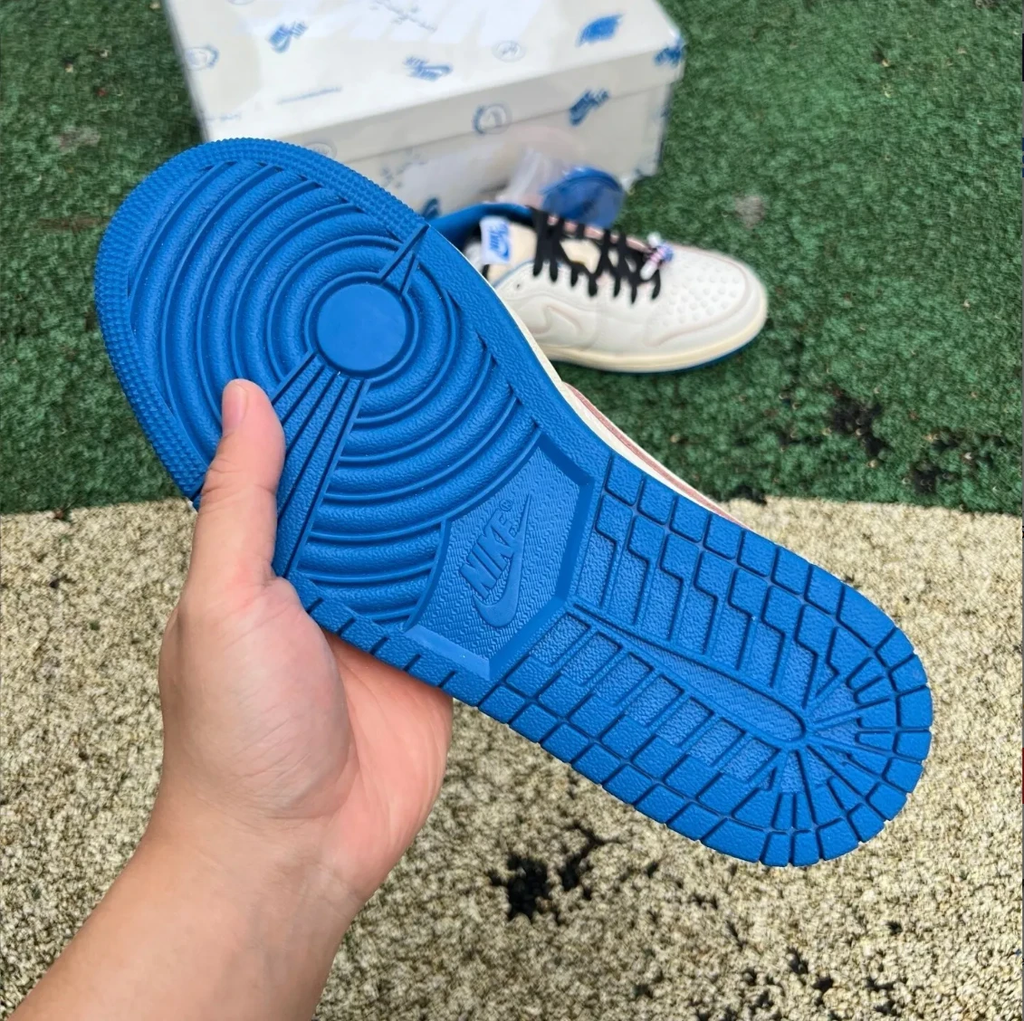 Travis Scott x Fragment x Air Jordan 1 Low 2025 Shoes Sneakers by Air Jordan