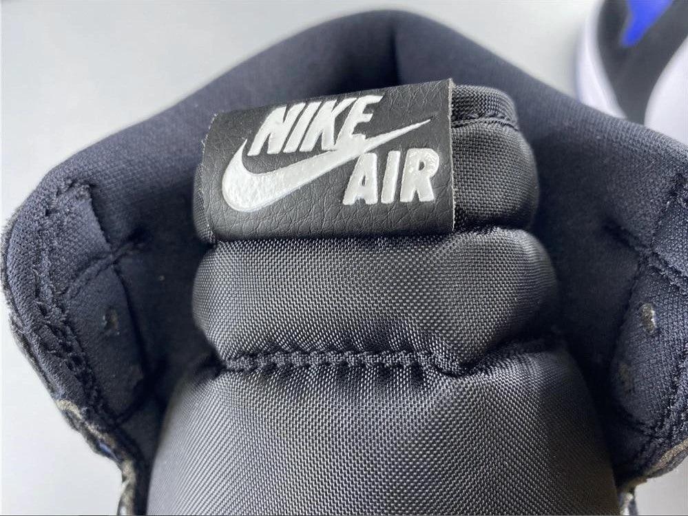Air Jordan 1 Retro High Black Game Royal Shoes Sneakers by Air Jordan