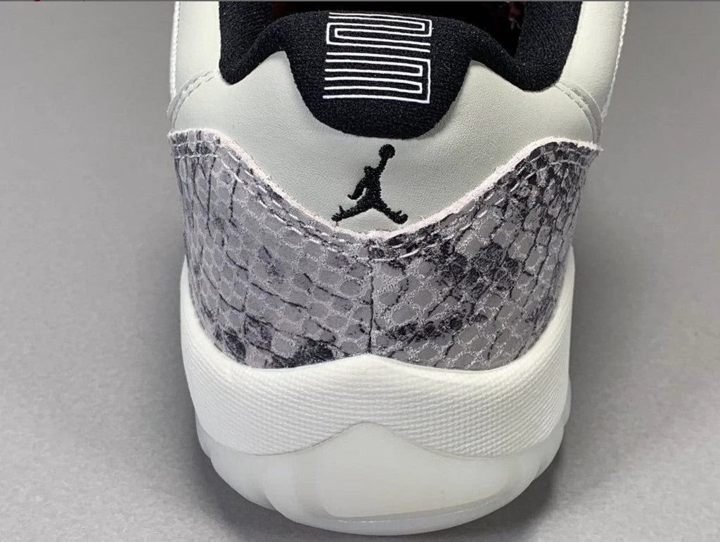 Air Jordan 11 Low Snake Light Bone Shoes Sneakers by Air Jordan