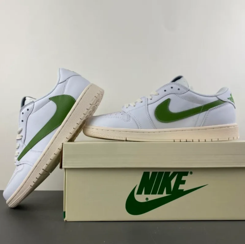 Travis Scott x Air Jordan 1 Low OG Matcha Shoes Sneakers by Air Jordan