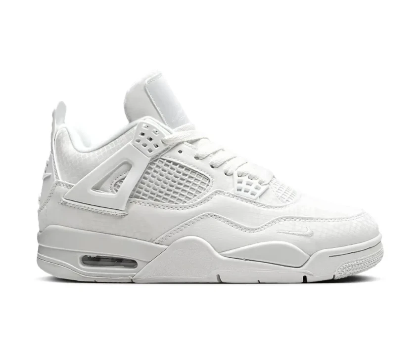 Nigel Sylvester x Air Jordan 4 White Mamba Shoes Sneakers by Air Jordan