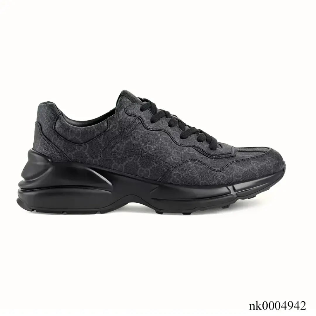 GG Rhyton Canvas ‘Black’ Shoes Sneakers by Air Jordan