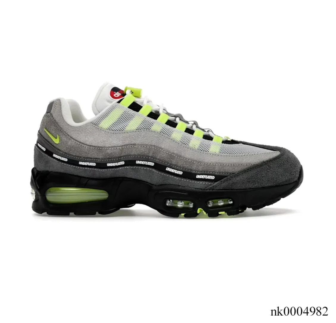 Undefeated x AM 95 Geo NYC Neon Shoes Sneakers by Air Jordan