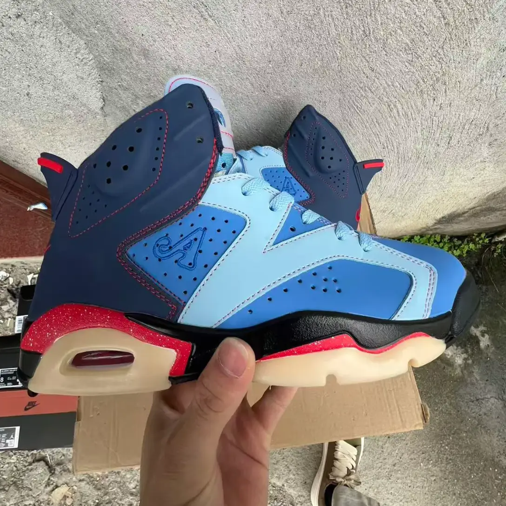 Awake NY x Air Jordan 6 Midnight Navy Shoes Sneakers by Air Jordan