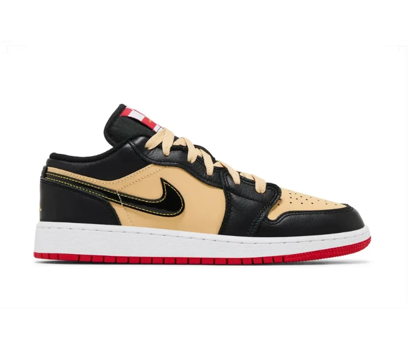 Air Jordan 1 Low Pizza Shoes Sneakers by Air Jordan
