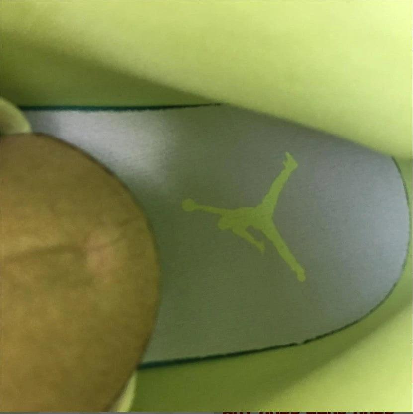 Air Jordan 1 Retro High Barely Volt Shoes Sneakers by Air Jordan