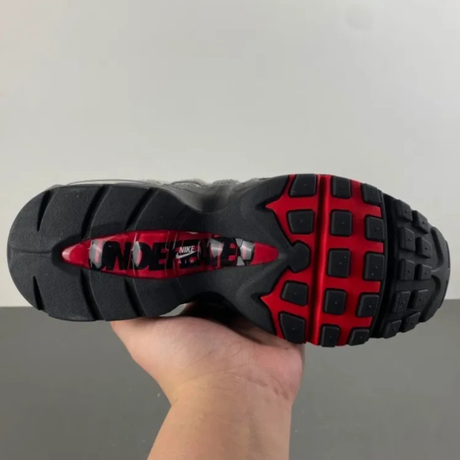 Air Max 95 SP x Undefeated Geo Tokyo Bright Crimson Shoes Sneakers by Air Jordan