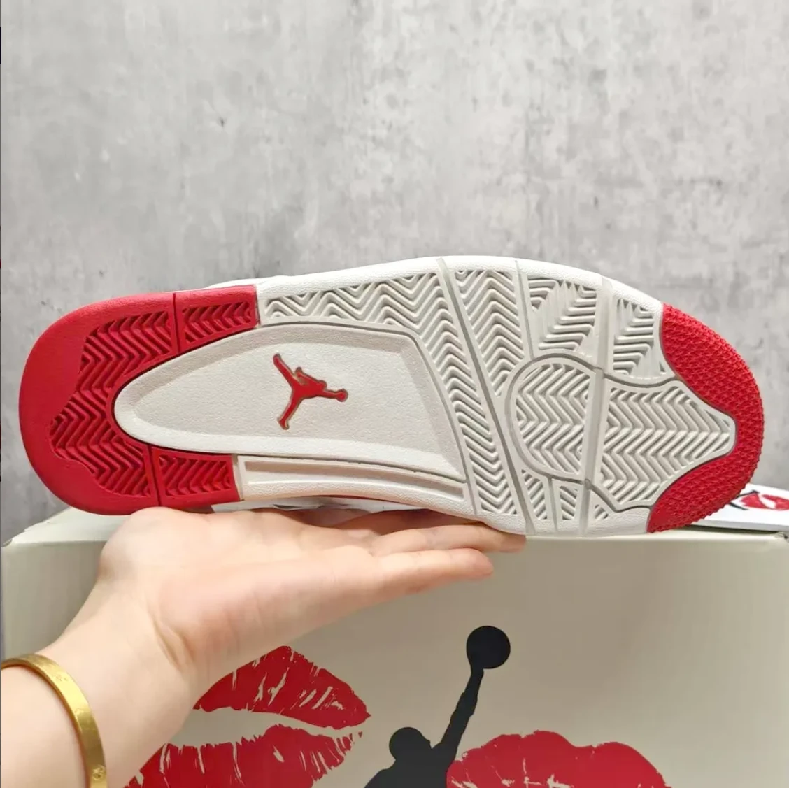 Air Jordan 4 Sierra Red Shoes Sneakers by Air Jordan