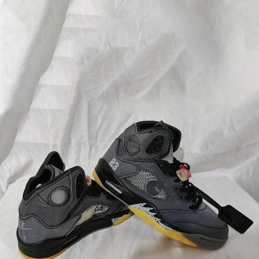 Air Jordan 5 Retro OW Black Shoes Sneakers by Air Jordan