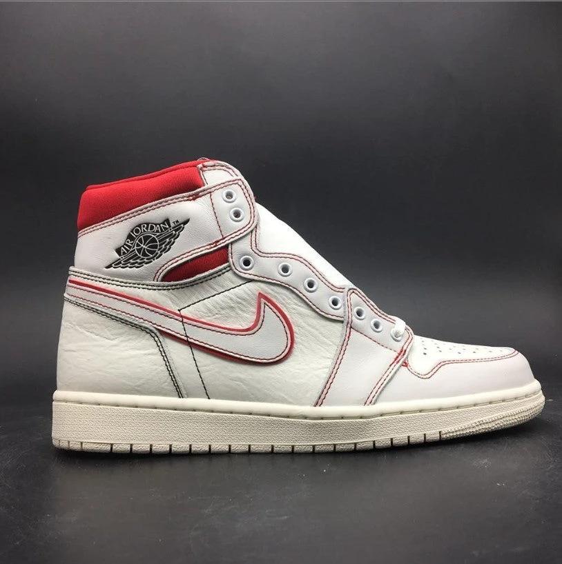 Air Jordan 1 Retro High Phantom Gym Red Shoes Sneakers by Air Jordan