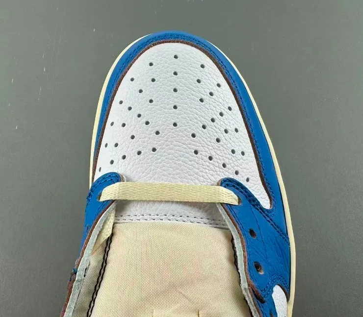 Union LA x AJ 1 Low OG Storm Blue Shoes Sneakers by Air Jordan